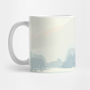 Winter Forest Lake Mug